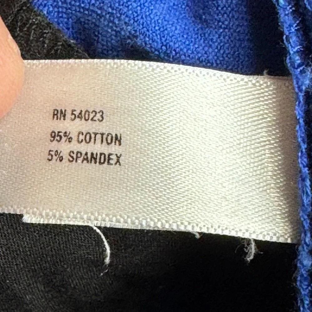 GAP Modern Boot Pants Women's Size 4 Blue Two-Way Stretch Flare Trouser Business - Picture 12 of 13